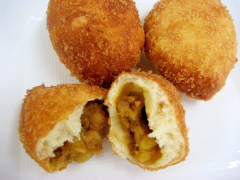 簡単!美味!絶品!こだわりの大人気【カレーパン】